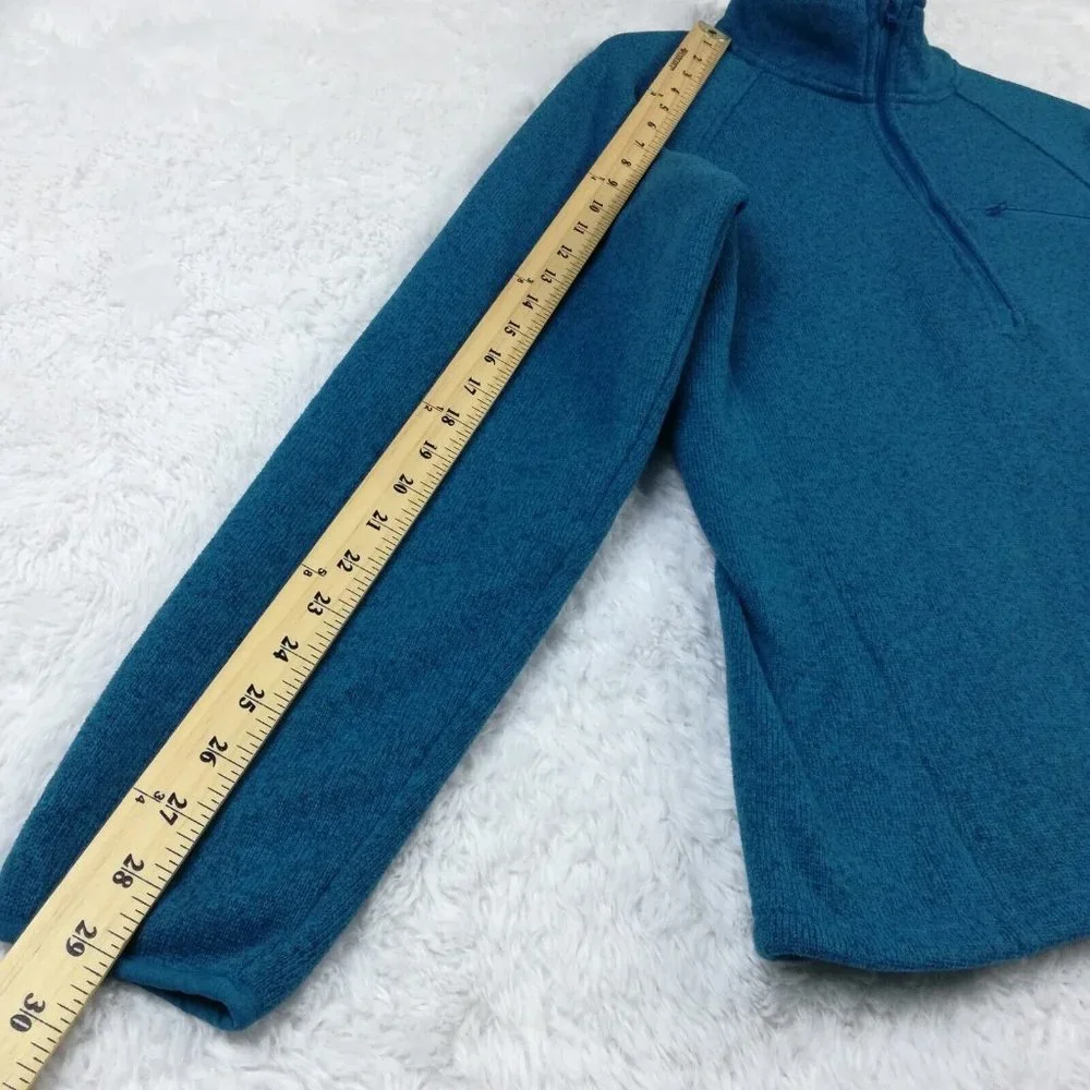 Under‎ Armour Womens Jacket Storm Coldgear Fitted Blue 1/2 Zip Waist Length L